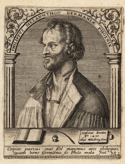 Philip Melanchthon 作者 西奥多·德布瑞