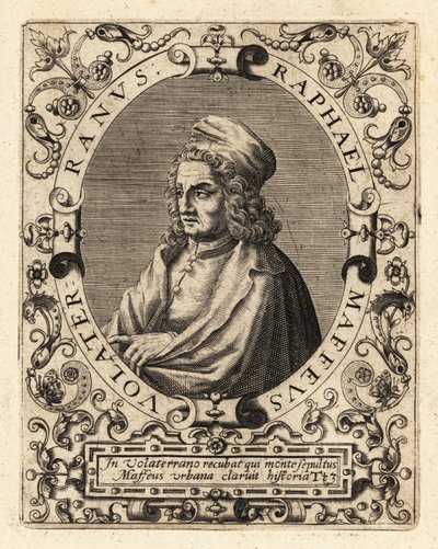 Raffaello Maffei，意大利历史学家 作者 西奥多·德布瑞