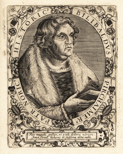 Willibald Pirckheimer，德国律师。 作者 西奥多·德布瑞