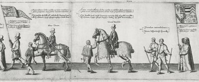 Yeomen在前往圣保罗大教堂（1587年）的途中，迎来了菲利普·西德尼爵士的葬礼 作者 西奥多·德布瑞