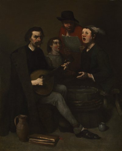 歌手 作者 Theodule Ribot