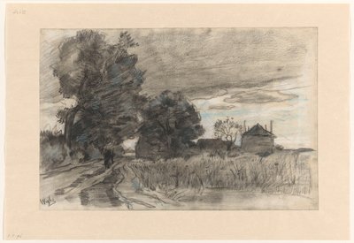 天空下维热的沙路 作者 西奥菲·德·博克（Theophile de Bock）
