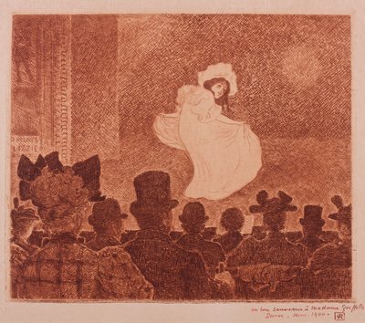 咖啡厅音乐会，1896年 作者 范·雷塞尔伯格（Théovan Rysselberghe）