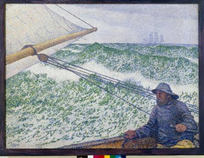 男人有酒吧 作者 范·雷塞尔伯格（Théovan Rysselberghe）