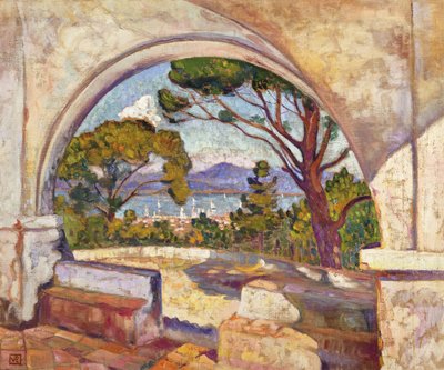 圣特罗佩，圣礼拜堂，摄于1920年 作者 范·雷塞尔伯格（Théovan Rysselberghe）