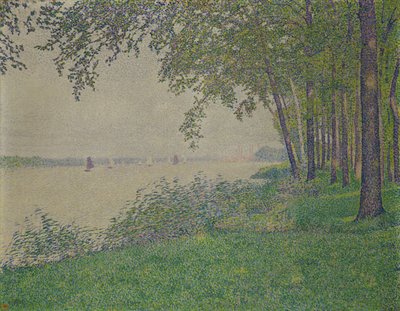 帆船，1892年 作者 范·雷塞尔伯格（Théovan Rysselberghe）