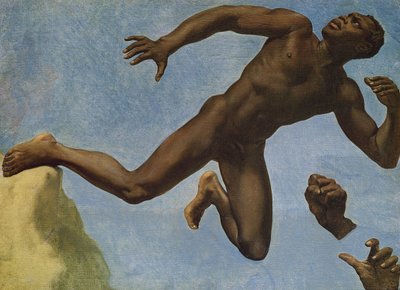 裸体黑人研究》，1838年 作者 蒂奥多·切塞留