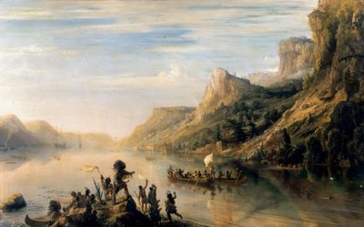 雅克·卡地亚（Jacques Cartier）于1535年发现了圣劳伦斯河 作者 让·安托万·西奥多·古丁