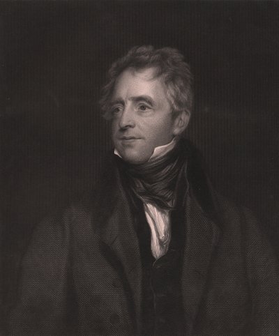 英国演员约翰-福塞特（1768-1837）的肖像，由W-J-爱德华兹根据托马斯-劳伦斯的画作雕刻，23x32厘米，Virtue and Co出版社，伦敦 作者 托马斯（后）劳伦斯