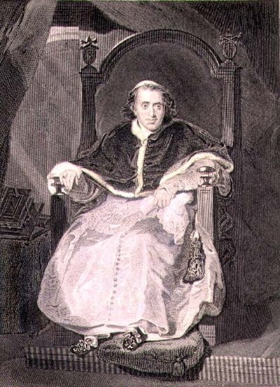 罗马教皇庇护七世（Luigi Barnaba Chiaramonti）（1742-1823）由Samuel Freeman（1773-1857）雕刻，由A. Fullarton & Co.出版。(雕刻) 作者 托马斯（后）劳伦斯