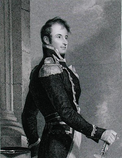 斯蒂芬-迪凯特（1779-1820），由阿什-布朗-杜兰（1796-1886）根据詹姆斯-赫林（1794-1867）的原作复制雕刻（雕刻）。 作者 托马斯（后）萨利