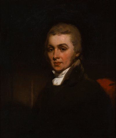 绅士的肖像（布面油画） 作者 托马斯（圆圈）劳伦斯