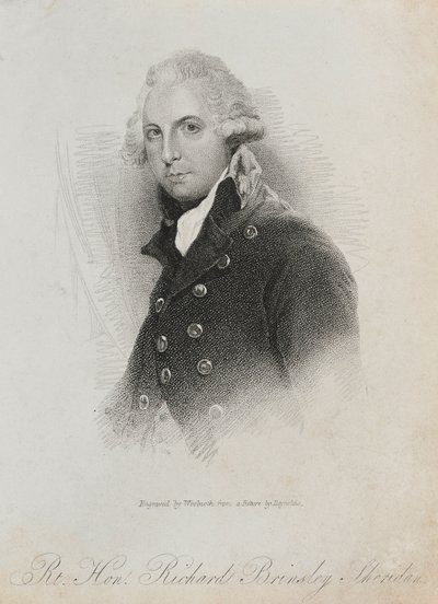室温。提问。理查德布林斯利谢里丹，1823年 作者 托马斯·伍尔诺斯