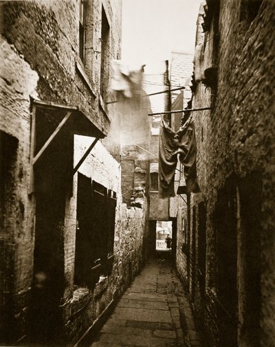 关闭，101 High Street，Glasgow，c.1878 作者 托马斯·安南