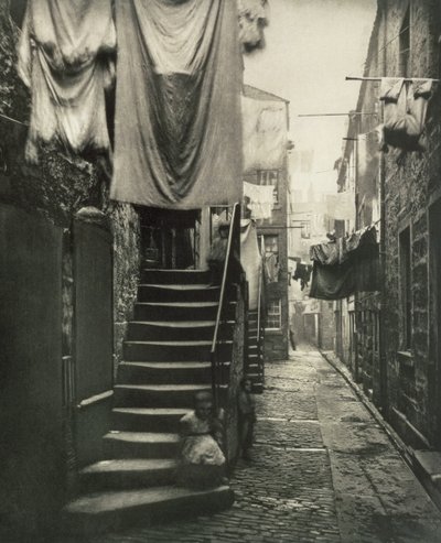 关闭没有。格林豪高街193,17-27号，来自&39;Old Closes and Streets&39;，1868年 作者 托马斯·安南