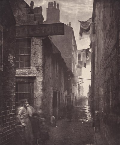 高街附近的老文革，1868-1871年。 作者 托马斯·安南