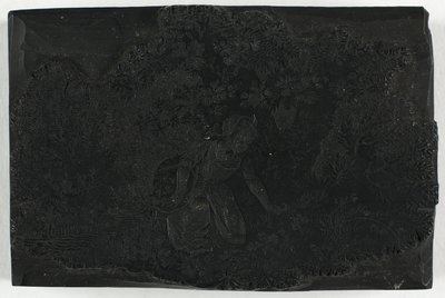 采花女木刻版画 作者 托马斯·贝威克