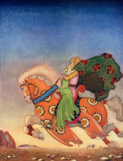 托马斯-麦肯锡的《特里斯特拉姆与伊索尔德》（Tristram carrying Isolde）。 作者 托马斯·布莱克利·麦肯齐