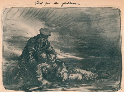 堕落者的援助，1914年，1914年 作者 托马斯·布洛克