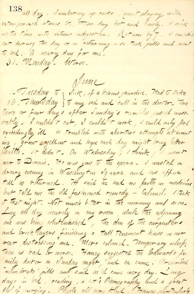 托马斯-巴特勒-冈恩日记--第9卷，第159页，1858年5月30日至6月10日 作者 Thomas Butler Gunn