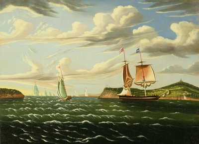 史泰登岛与海峡 作者 托马斯·钱伯斯