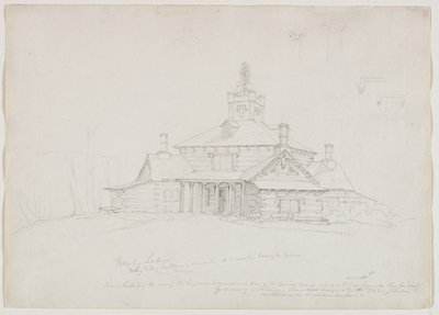 Hornby Lodge，1839 作者 托马斯·科尔