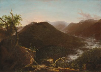 卡茨基尔山的日出，1826年。 作者 托马斯·科尔
