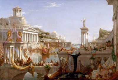 帝国的圆满- T. Cole -绘画，1836年 作者 托马斯·科尔