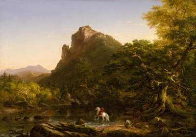福特山，1846年。 作者 托马斯·科尔