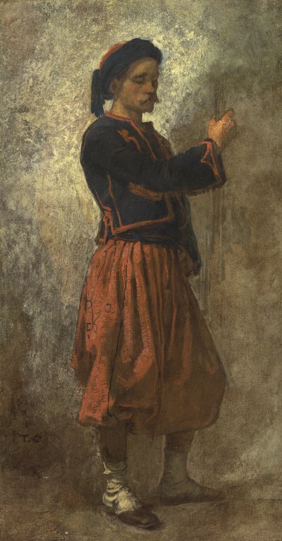 Zouave，1856-62 作者 托马斯·库蒂（Thomas Couture）