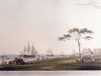 1797年在加尔各答滨海艺术中心拍摄的风景 作者 托马斯·丹尼尔