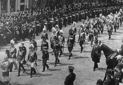 爱德华七世的葬礼，1910年 作者 托马斯E.