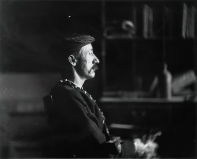 弗兰克-汉密尔顿-库欣，1895年。 作者 托马斯·埃金斯