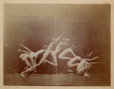 不明型号的Marey轮毂照片，1884年。 作者 托马斯·埃金斯