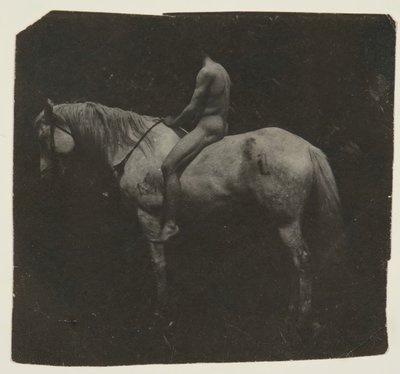 Samuel Murray Astride Eakins的马Billy, 约1892年。 作者 托马斯·埃金斯