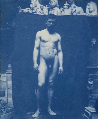 站立的裸体Samuel Murray，约1890-1892。 作者 托马斯·埃金斯
