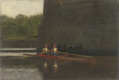 The Oarsmen，1874 作者 托马斯·埃金斯