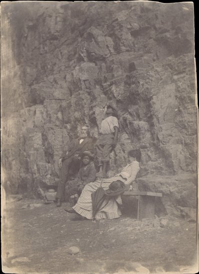 [William H. Macdowell和Margaret Eakins在弗吉尼亚州的Saltville或Clinch Mountain]，...，1880-82。 作者 托马斯·埃金斯。