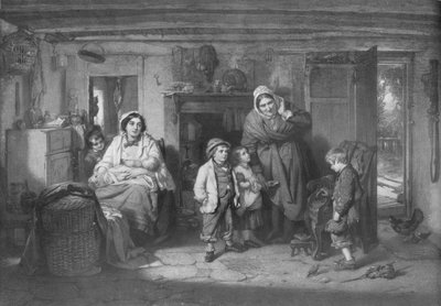 The Mitherless Bairn，c1893，1911年 作者 托马斯·法德