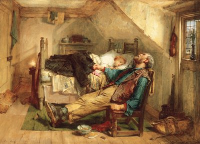破旧，1868年 作者 托马斯·法德
