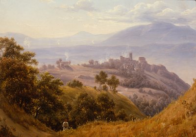 奥列瓦诺风景，约 1834 年（绘画） 作者 托马斯·费恩利
