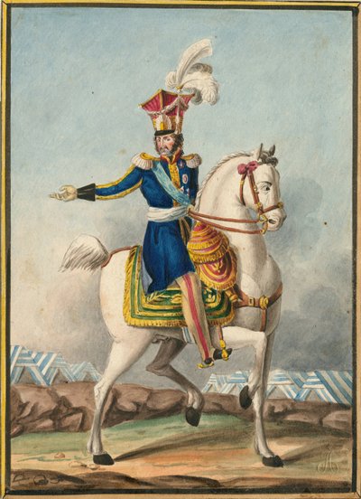 塔德乌斯-科修斯科的肖像 1746-1817年 作者 Thomas Francois Guerin