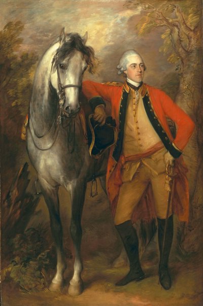 Edward，Viscout Ligonier，1770 作者 托马斯·盖恩斯伯勒