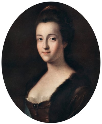 伊丽莎白（Elizabeth），Anspach的玛格丽芬（Margravine of Anspach），18世纪晚期，1912年。 作者 托马斯·盖恩斯伯勒