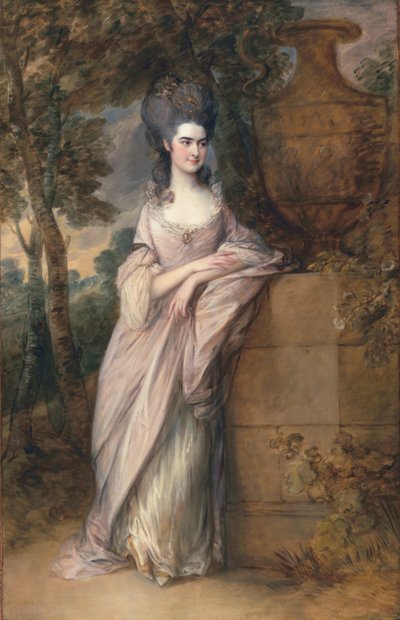 Henrietta Read，后来Henrietta Meares，c.1777 作者 托马斯·盖恩斯伯勒