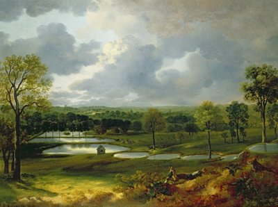 霍利韦尔斯公园，伊普斯威奇，1748-50 作者 托马斯·盖恩斯伯勒