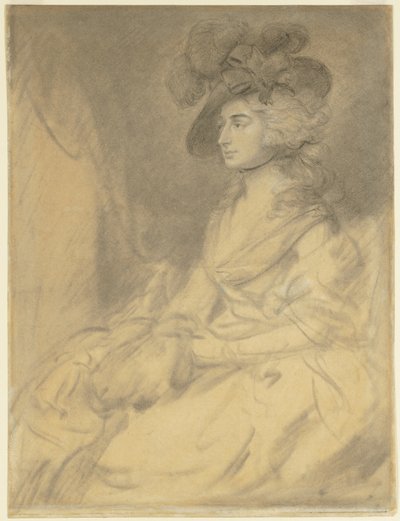 萨拉·西登斯夫人（Sarah Siddons），1785年。 作者 托马斯·盖恩斯伯勒