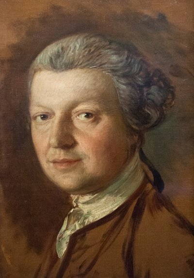 约书亚-柯比（1716-1774 年）肖像，约 1754-56 年（布面油画） 作者 托马斯·盖恩斯伯勒