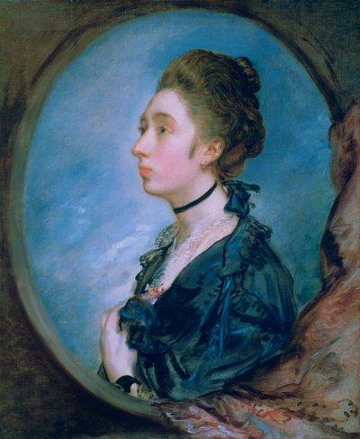 艺术家女儿玛格丽特（Margaret），c1772 作者 托马斯·盖恩斯伯勒