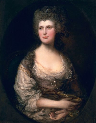 Hon。安妮·法恩，1782年 作者 托马斯·盖恩斯伯勒